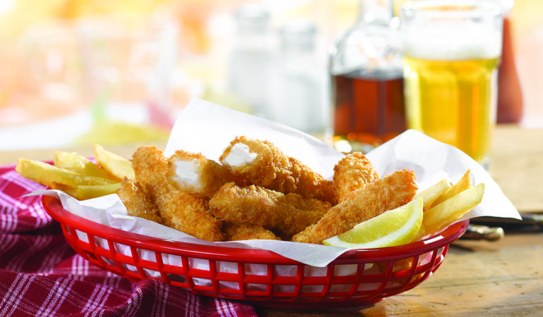 Golden Panko Calamari Strips - Aqua Star