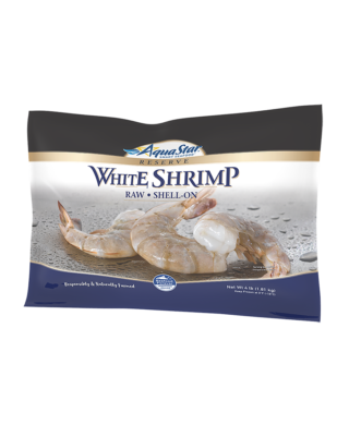 food-service-white-raw-shrimp-shell-on-block