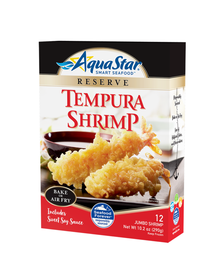 Tempura Shrimp withRomesco Dipping Sauce Aqua Star