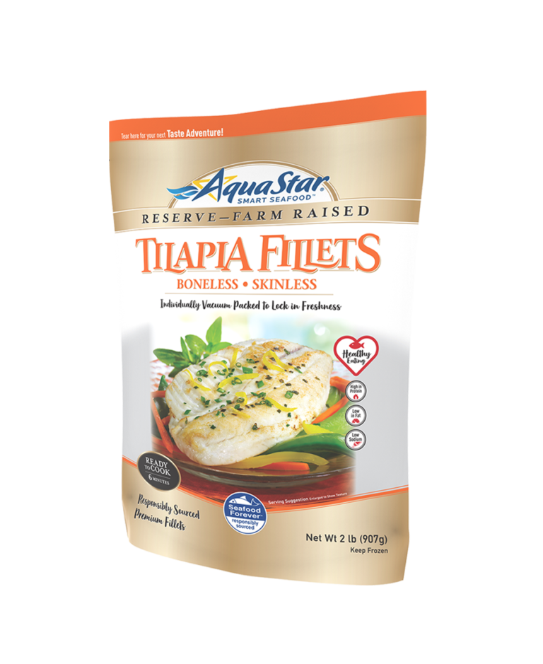 Harissa Spiced Tilapia Breakfast Sandwich Aqua Star