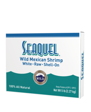 food-service-OFI-seaquel-wild-mexican-white-shrimp-raw-shell-on-block