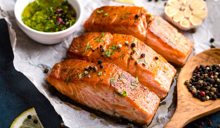 smoked-paprika-and-herb-butter-baked-salmon-recipe