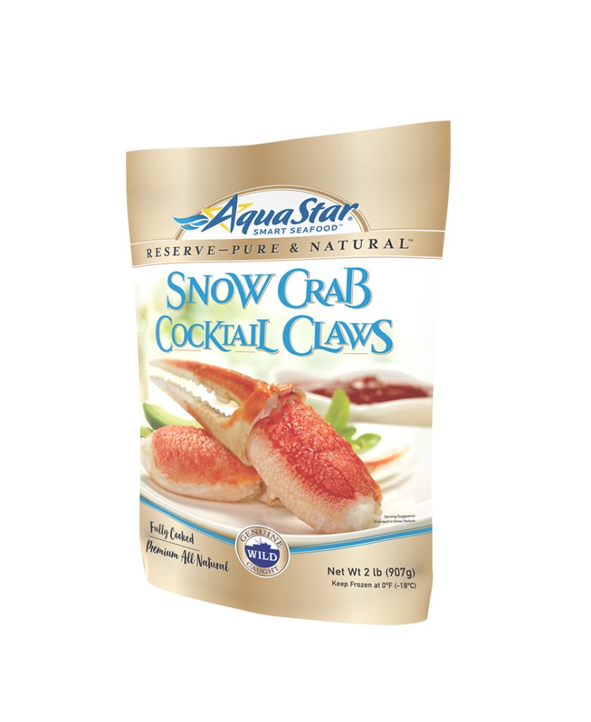 Snow Crab Cocktail Claws Aqua Star