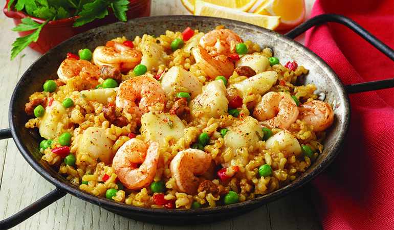 smart-seafood-saute-spanish-inspired-paella