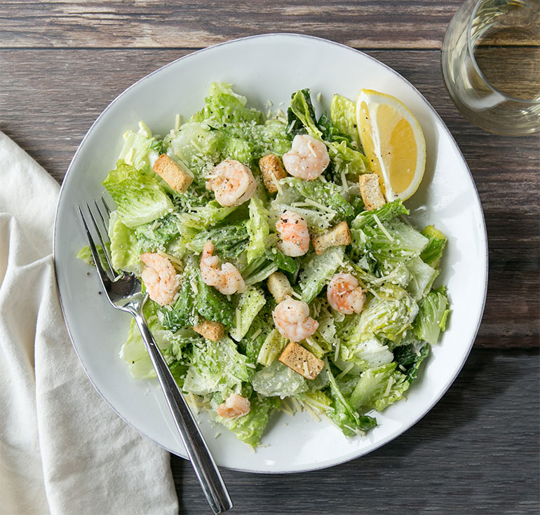 Shrimp Caesar Salad Aqua Star