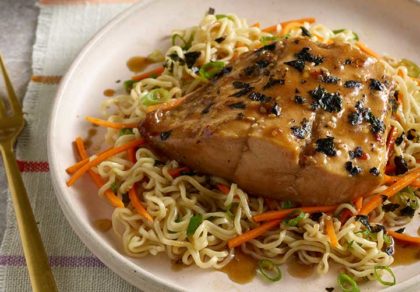 sesame-ginger-wild-salmon-with-gluten-free-ramen-noodles-vegetables-recipe