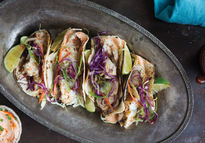 grilled cod tacos