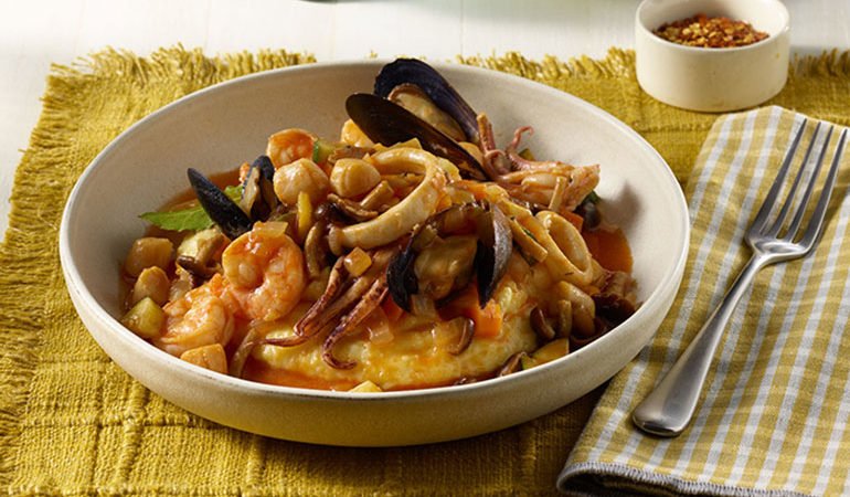 seafood-ragout-with-creamy-polenta-recipe