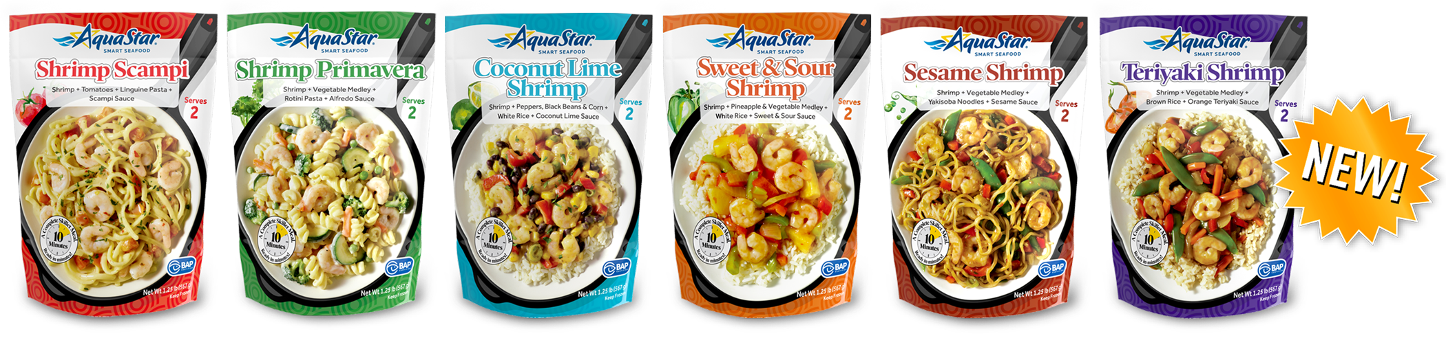 COMPLETE MEALS FOR TWO · NEW UPGRADED RECIPES<br /> READY IN 10 MINUTES