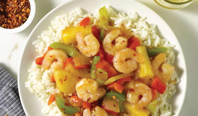 skillet-meals-sweet-sour-shrimp-plated