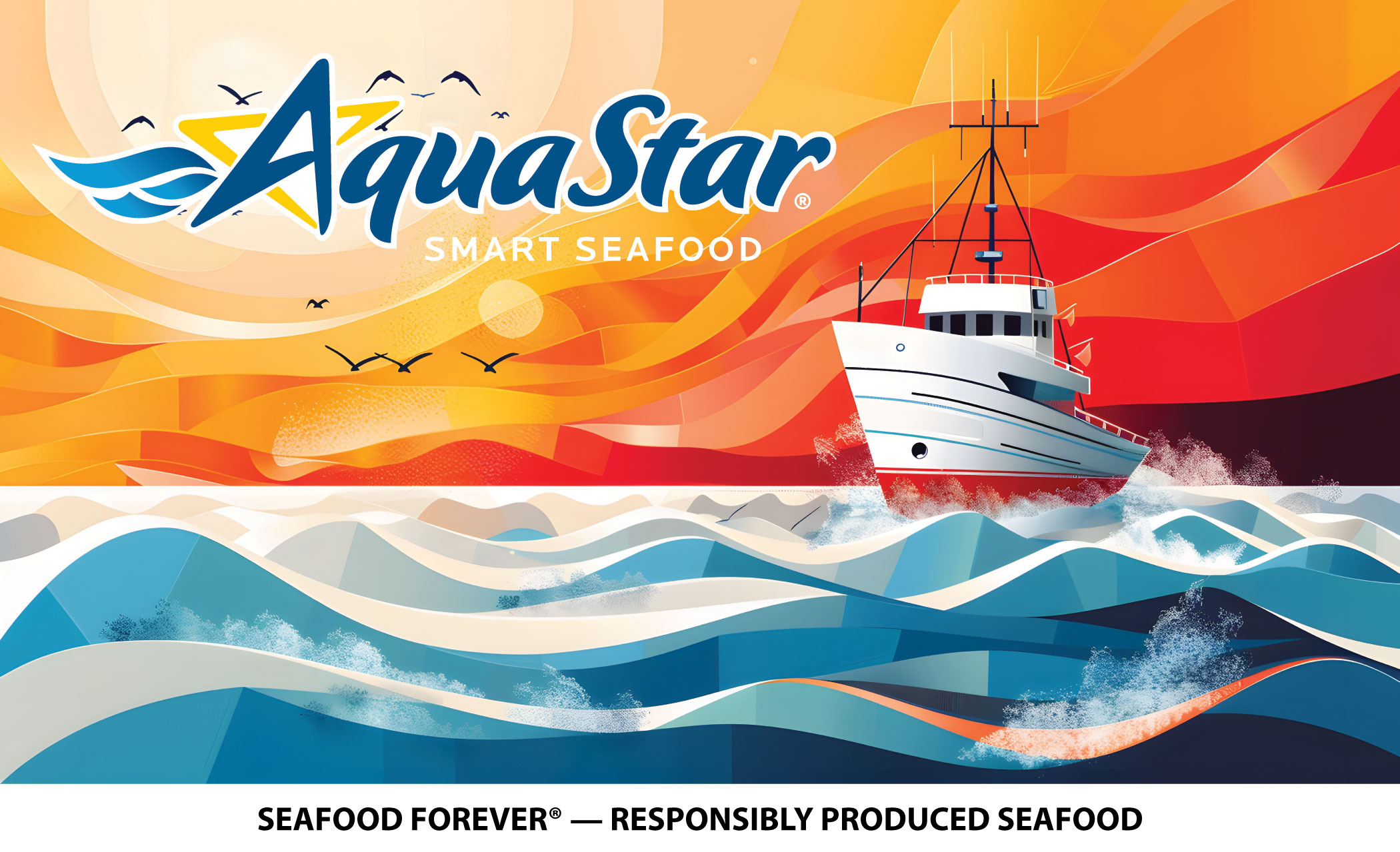 Seafood Forever Magazine header